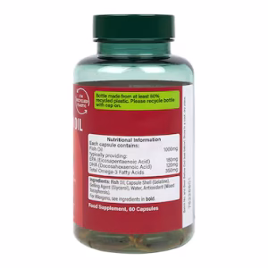 Dầu Cá Holland & Barrett Omega 3 Fish Oil 1000mg - 60 Viên