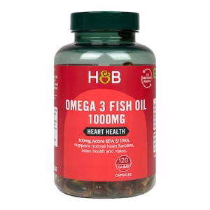 Dầu Cá Holland & Barrett Omega 3 Fish Oil 1000mg - 120 Viên