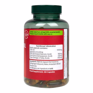 Dầu Cá Holland & Barrett Omega 3 Fish Oil 1000mg - 120 Viên