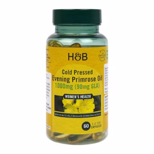 Tinh Dầu Hoa Anh Thảo Holland & Barrett Cold Pressed Evening Primrose Oil 1000mg - 60 Viên