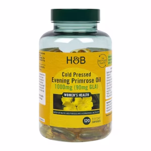 Tinh Dầu Hoa Anh Thảo Holland & Barrett Cold Pressed Evening Primrose Oil 1000mg - 120 Viên