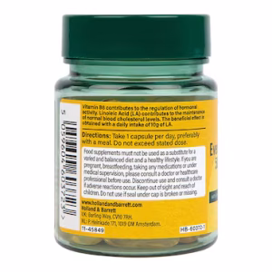 Tinh Dầu Hoa Anh Thảo Holland & Barrett Cold Pressed Evening Primrose Oil 500mg - 30 Viên