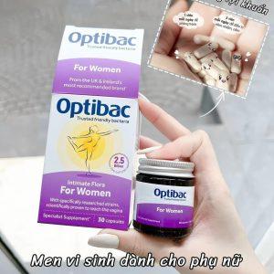 Viên Uống Optibac For Women Optibac Probiotics Hỗ Trợ Sức Khỏe Nữ Giới (90 viên)