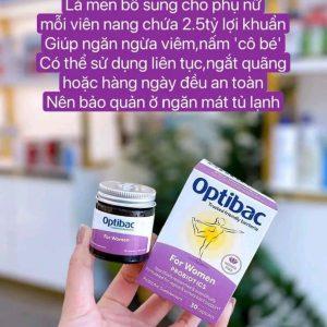 Viên Uống Optibac For Women Optibac Probiotics Hỗ Trợ Sức Khỏe Nữ Giới (90 viên)