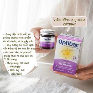 Viên Uống Optibac For Women Optibac Probiotics Hỗ Trợ Sức Khỏe Nữ Giới (90 viên)