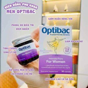 Viên Uống Optibac For Women Optibac Probiotics Hỗ Trợ Sức Khỏe Nữ Giới (90 viên)